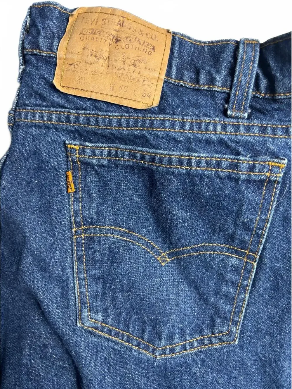 Vintage Levi’s Orange Tab USA 30x34 Relaxed Straight 90s